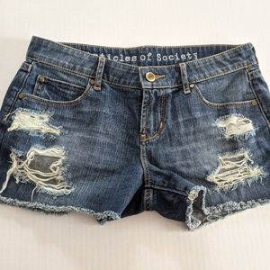 Article of Society Women's Sz 25 Jean Shorts